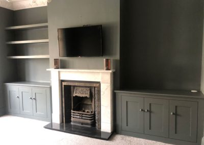 Alcove Cupboards & Shelving